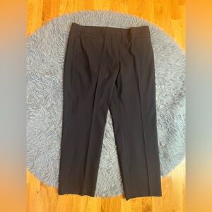 Talbots Dark Navy Heritage Career Pants Size 18
